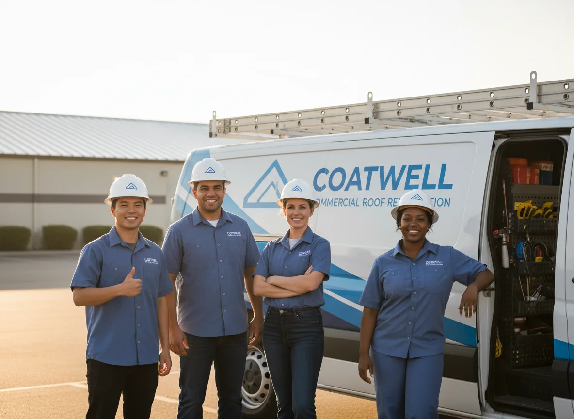Commercial roof coating company in Mars, PA
